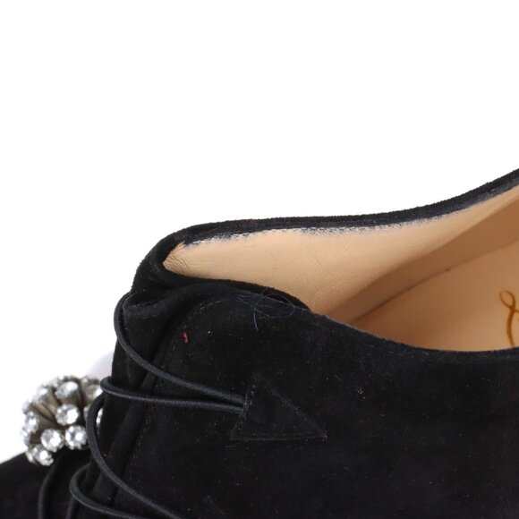 Christian Louboutin Suede Booties - Size 38 1/2 (US 8.5) - Picture 10 of 12